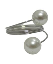 NAPKIN RING SET OF 6 - 4.3X4.3X3.3