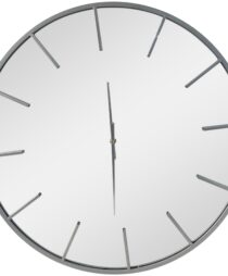 MIRROR WALL CLOCK C/MOV  A/BAT 60