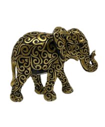 ELEPHANT DECOR 17X8X14CM