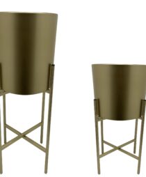 VASE SET OF 2 - 25X25X60CM