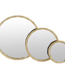 MIRROR SET OF 3PZ - 29.5x2x29.522.5