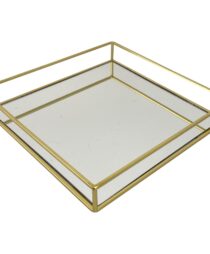 TRAY WITH MIRROR 34X28X54.5CM