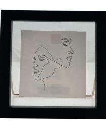 COLORED PLASTIC PHOTO FRAME 
10X10CM