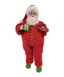 STANDING SANTA 30.5 CMH, PLAST