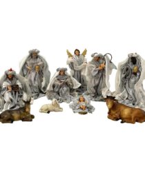 6” FABRIC NATIVITY SET