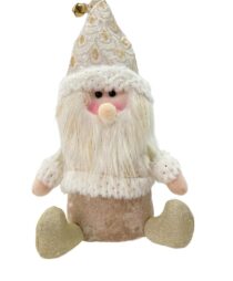 11” SITTING SANTA WITH SHORT LEGS